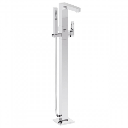Baterii sanitare - Baterie cada freestanding cu picior cu dus de mana | A42760EXP