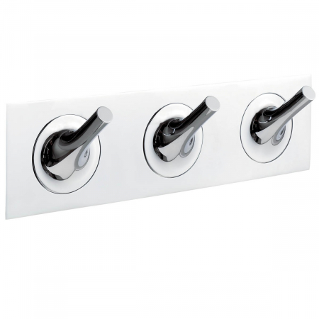 Accesorii - Carlig / suport halat baie, pentru trei | A48012