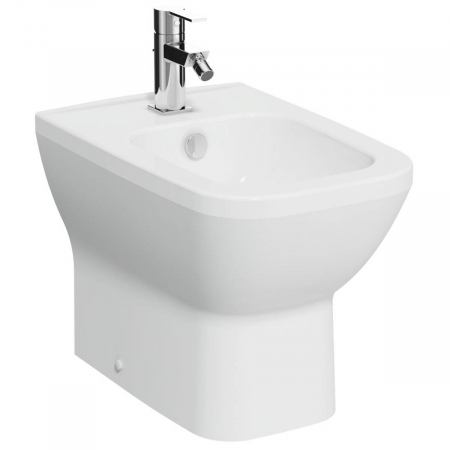 Bideuri pe pardoseala - Bideu pe pardoseala lipit de perete 54cm cu orificii laterale | 7084B003-0290