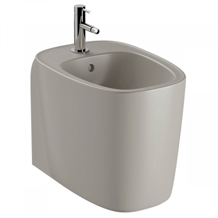 Bideuri pe pardoseala - Bideu pe pardoseala lipit de perete, 55cm, fara orificii laterale | 7816B420-0288