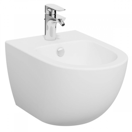 Bideuri si componente - Bideu suspendat 54cm, alb mat | 4338B001-1046