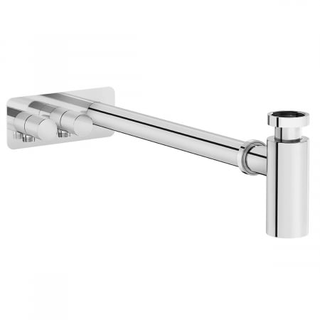 Baterii, robinete si sisteme de dus - Sifon scurgere asimetric pentru lavoar, cu 1 rozeta | A45156