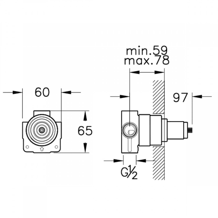 Deviator incastrat cu 3 cai partea ingropata | A42858 [1]