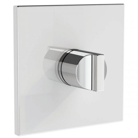 Baterii cada / dus incastrate in perete *builtin - incastrata deviator, V-box partea aparenta, crom | A42875