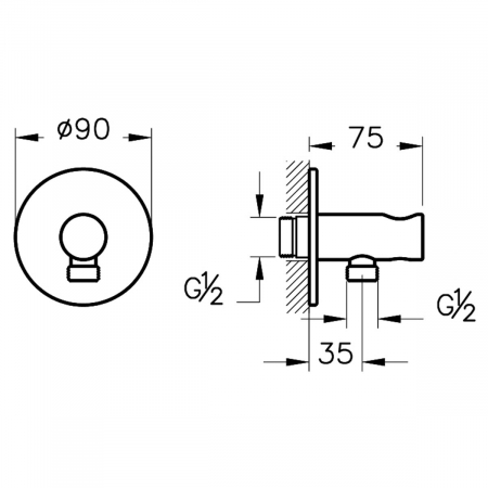 Cot de iesire dus incastrata | A4262534 [1]