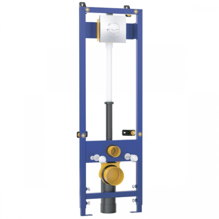 Cadru incastrat pentru WC suspendat, cu supapa de golire integrata 3/6L, fara rezervor de apa, racord 1" | 7231 [0]