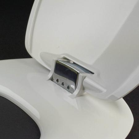 Capac WC, duroplast, inchidere lenta soft close, balamale detasabile, led - uri pe capac WC, alb | 166-003-009 [8]