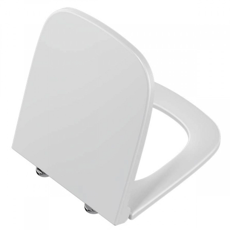 Capace WC - Capac WC, duroplast, inchidere lenta soft close, detasabil cu balamale metalice, fixare de sus, functie de eliberare rapida | 177-003R009