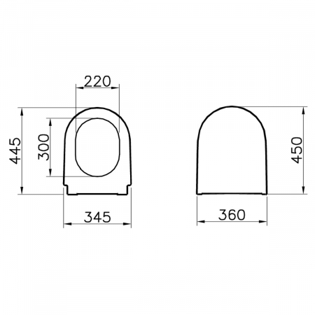 Capac WC inchidere lenta soft close | 89-003-009 [1]