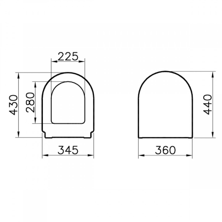 Capac WC inchidere lenta soft close | 94-003-009 [1]