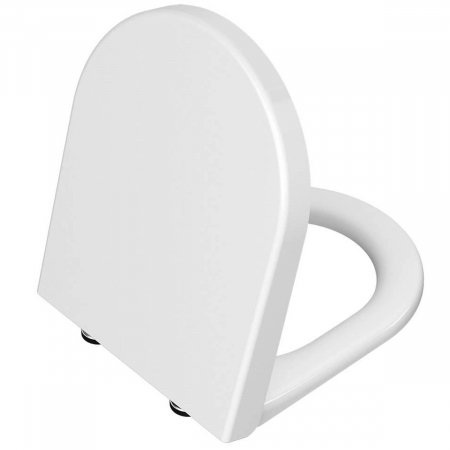 Capace WC - Capac WC Inchidere lenta soft close, detasabil cu balamale metalice, fixare de sus, functie de eliberare rapida | 108-003R009