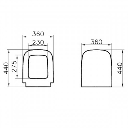 Capac WC inchidere lenta soft close, functie de eliberare rapida | 77-003R009 [1]