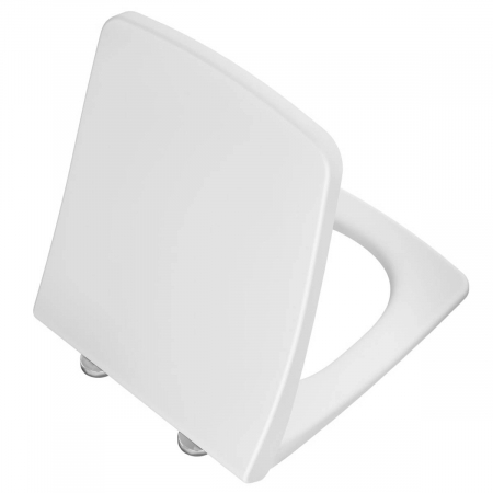 Capace WC - Capac WC slim, inchidere lenta soft close, alb mat | 132-001-009