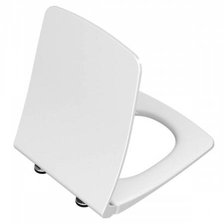 Capace WC - Capac WC slim, inchidere lenta soft close, functie de eliberare rapida, alb mat | 122-001R009