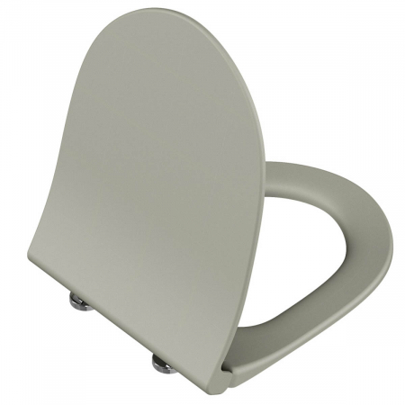Capace WC - capac WC slim, inchidere lenta soft close, functie de eliberare rapida, taupe mat | 120-020R009