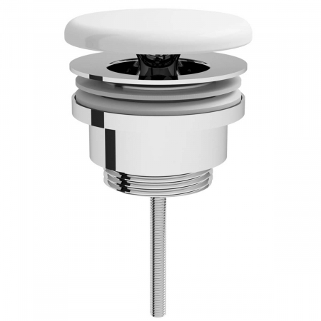Lavoare baie pentru copii - Ventil / capac scurgere din ceramica pentru lavoar baie alb | 6392L003-0159