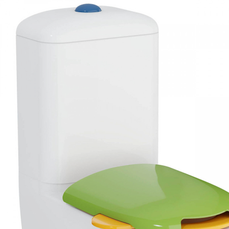 Rezervoare WC pentru copii - Rezervor WC copii cu alimentare inferioara 330 - 3022 mecanism rezervor apa WC inclus | 7363B003-5723