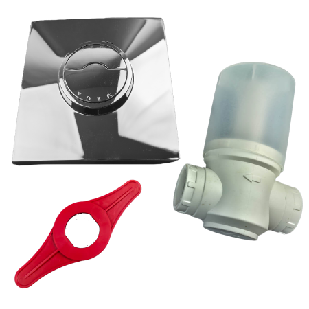 Clapete de actionare - Clapeta de actionare patrata VitrA, 3/6 litri, finisaj crom | MY-7031