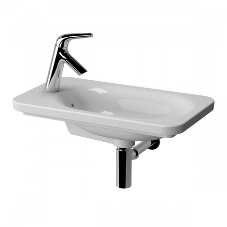 Lavoare - Compact basin, 60x35cm, orificiu pentru baterie pe stanga, cu orificiul preaplin | 5689B003-0028