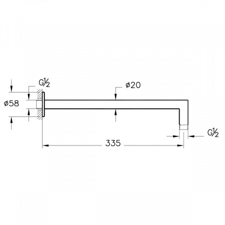 Teava de conexiune 90 de grade incastrata | A4263134 [1]