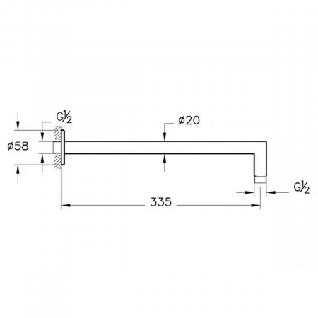 Teava de conexiune 90 de grade incastrata | A4263136 [1]