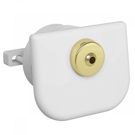 Produse complementare - Deviator de apa cu duza culoare auriu, alb mat | 6393L001-7172