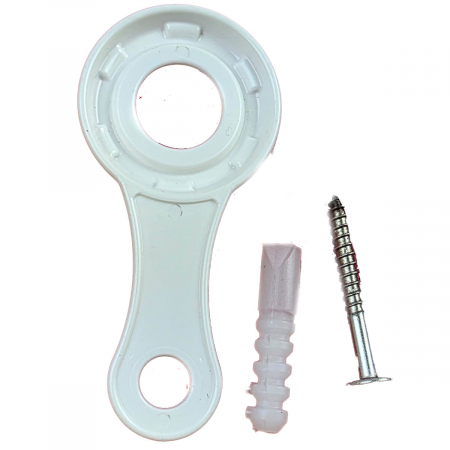 Dus igienic de mana cromat, cu furtun gri plastic 120cm, cu cap rotativ, buton actionare in partea interioara | 4032-PLS [5]