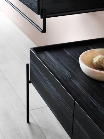 Equal lower unit 100cm, patterned negru oak | 64111 [3]