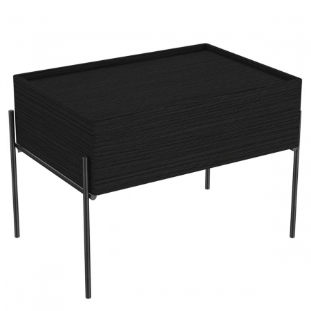 Mobilier de baie - Equal lower unit 60cm patterned negru oak | 64107