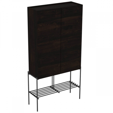 Mobilier de baie - Equal tall unit, 70cm, cu metal leg elm | 66531