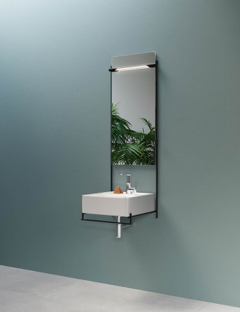 Equal Unitate de baza lavoar baie 40cm cu suport pentru prosop baie | 64079 [3]
