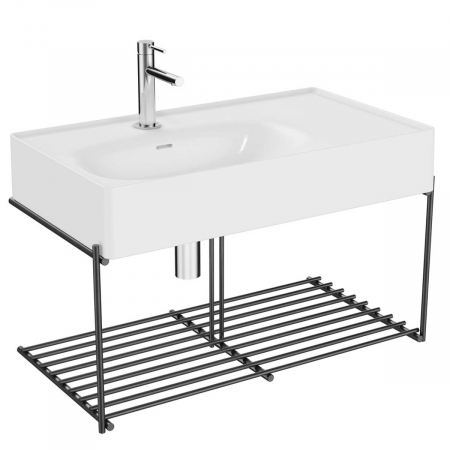 Mobilier de baie - Equal Unitate de baza lavoar baie 80cm, cu polita | 64084