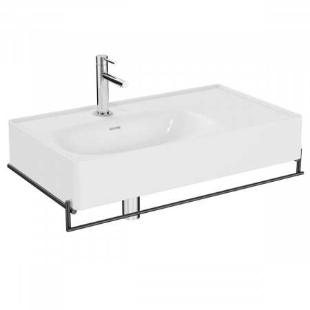 Mobilier de baie - Equal Unitate de baza lavoar baie 80cm cu suport pentru prosop baie | 64083