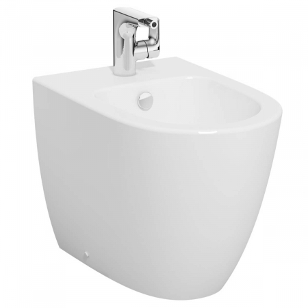 Bideuri pe pardoseala - Bideu pe pardoseala lipit de perete 54cm, alb | 5986B003-0288