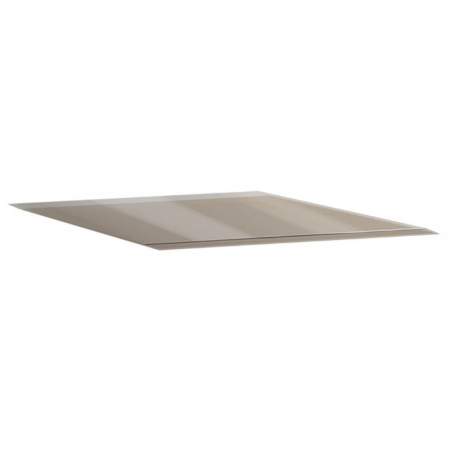 Mobilier de baie - Frame glass counter, pentru open units, 30cm, taupe | 61648