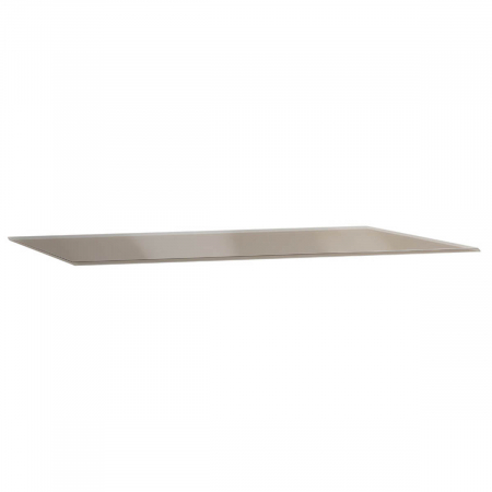 Mobilier de baie - Frame glass counter, fara orificiu robinet 80cm, taupe | 61639