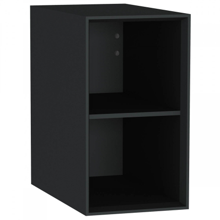 Mobilier de baie - Frame open unit, 30cm, cu polita, negru mat | 61270