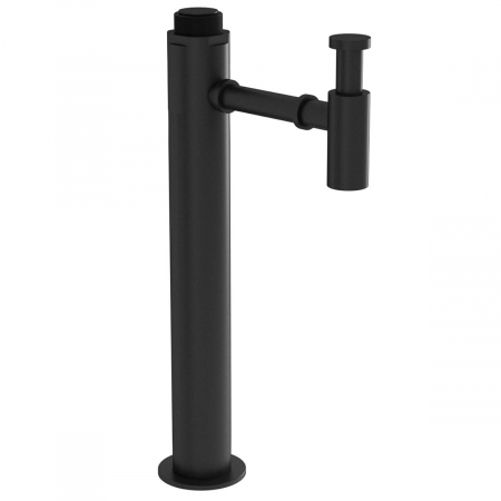 Baterii, robinete si sisteme de dus - Sifon scurgere freestanding 607mm negru mat pentru lavoar | A4516036