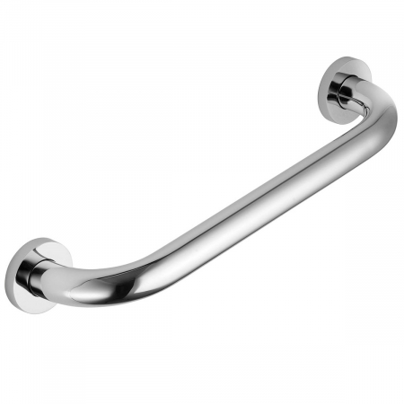 Bare de sprijin baie pentru persoane cu dizabilitati - Bara sustinere / de sprijin 30cm inox cu aspect cromata persoane cu nevoi speciale / handicap | A44375