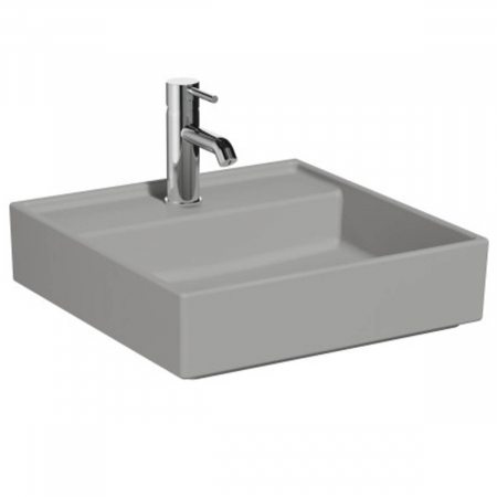 Lavoare - Lavoar / chiuveta baie 45cm x 46cm, cu orificiu pentru baterie, fara orificiul preaplin | 7413B076-0041