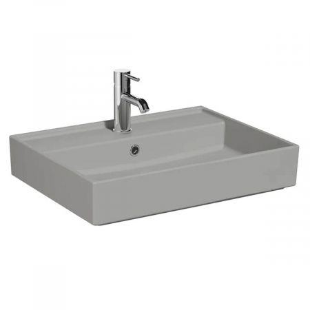 Lavoare - Lavoar / chiuveta baie 60cm x 46cm, cu orificiul pentru baterie si preaplin | 7414B076-0631