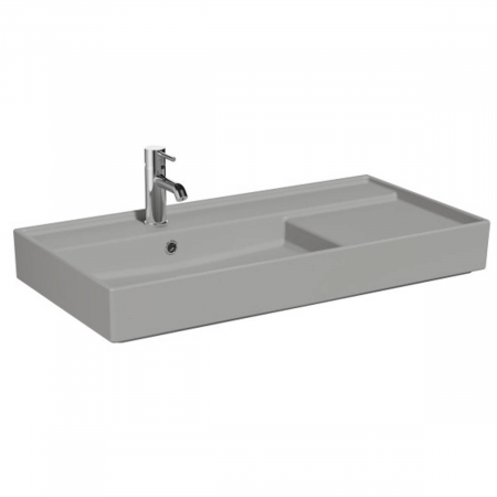 Lavoare - Lavoar / chiuveta baie 90cm x 46cm, cu orificiul pentru baterie si preaplin | 7416B076-0001