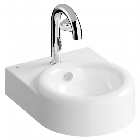 Lavoare - Lavoar / chiuveta baie cu orificiul pentru baterie si preaplin, 40cm | 7317B403-0001