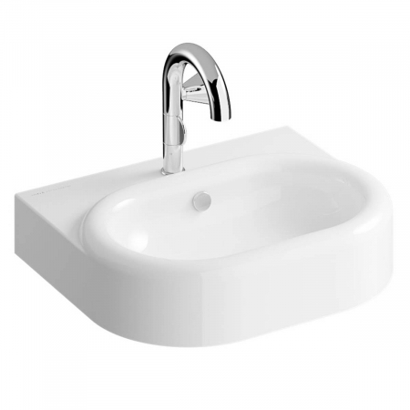 Lavoare - Lavoar / chiuveta baie cu orificiul pentru baterie si preaplin 60cm | 7316B403-0001