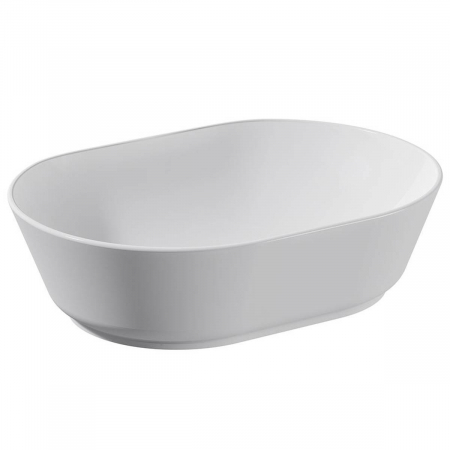 Lavoare - Lavoar / chiuveta baie ovala tip bol 55cm, fara orificiu baterie, fara orificiul preaplin | 7427B003-0016