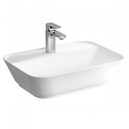 Lavoare - Lavoar / chiuveta baie patrata tip bol 60cm, cu orificiu pentru baterie, fara orificiul preaplin | 7426B003-0041