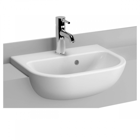Lavoare - Lavoar / chiuveta baie semiincastrat 45cm, compact | 5521B003-0001