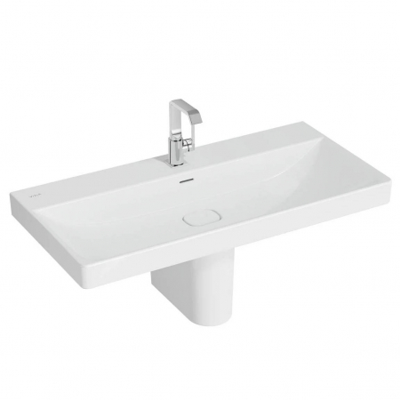 Lavoar / chiuveta baie standard 100cm cu orificiul pentru baterie si preaplin | 7529B003-0001 [1]