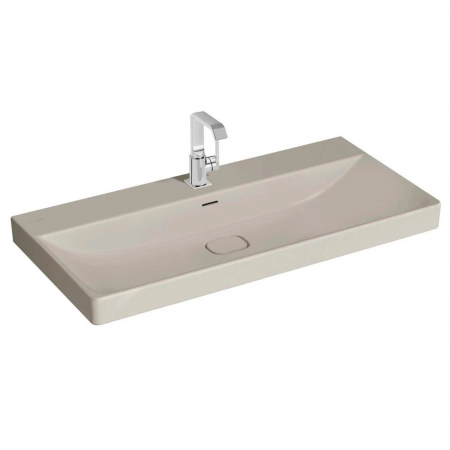 Lavoare - Lavoar / chiuveta baie standard 100cm cu orificiul pentru baterie si preaplin | 7529B020-0001