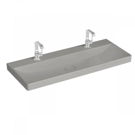 Lavoare - Lavoar / chiuveta baie standard 120 cm cu orificiu pentru baterie, fara orificiul preaplin | 7530B076-0041